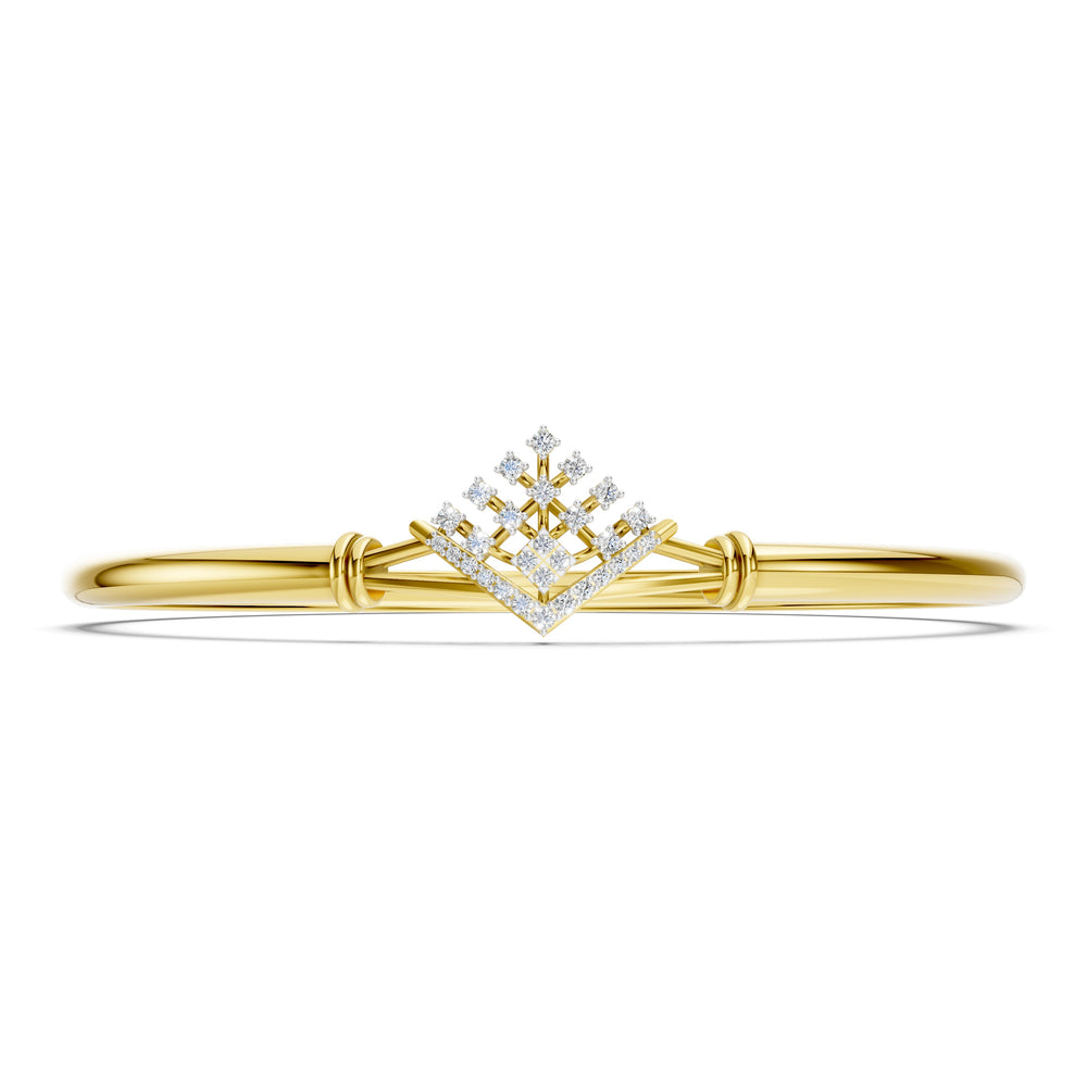 Diamond Cascade Bangle