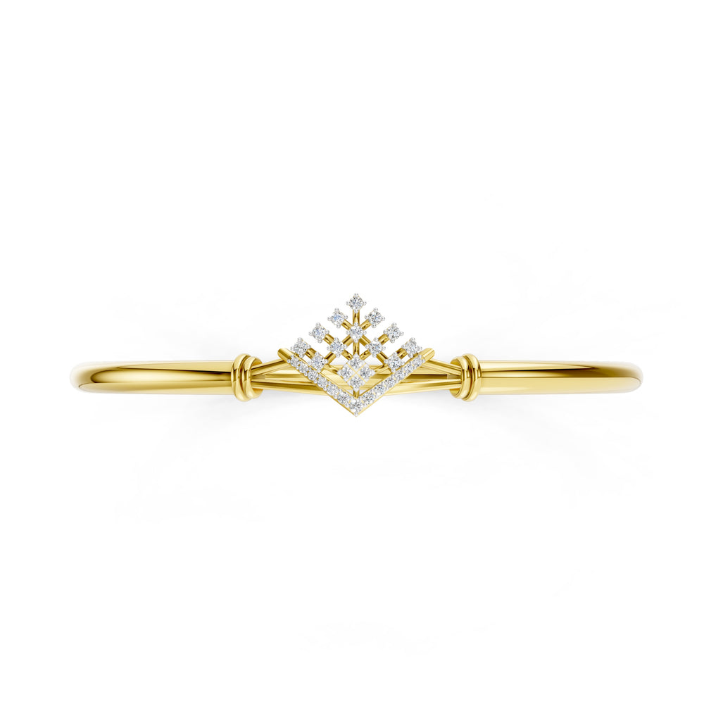 Diamond Cascade Bangle