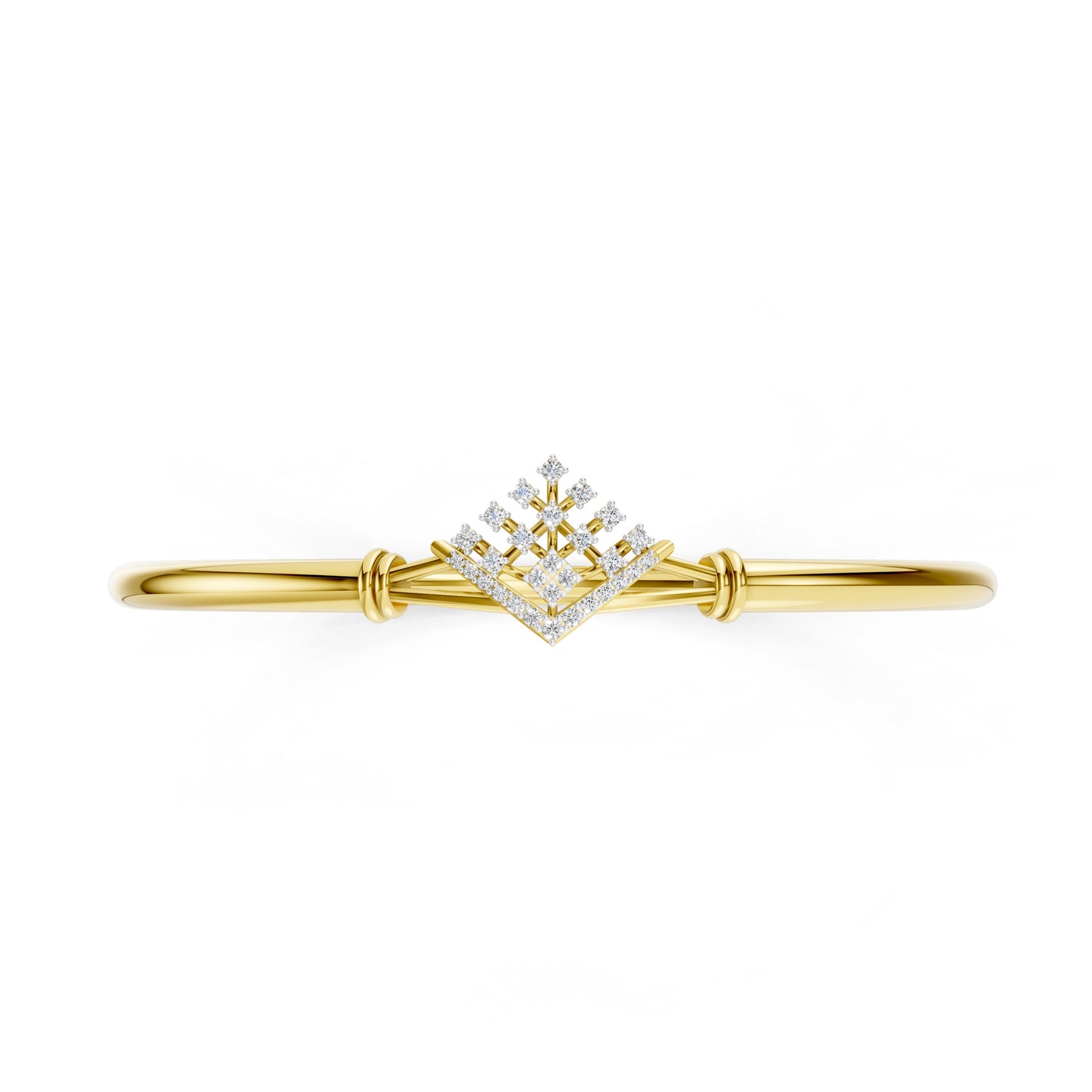 Diamond Cascade Bangle