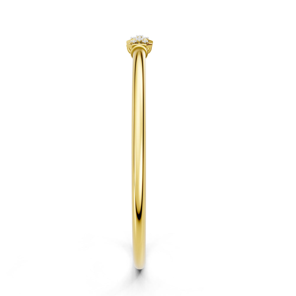 Hexa Bloom Diamond Bangle