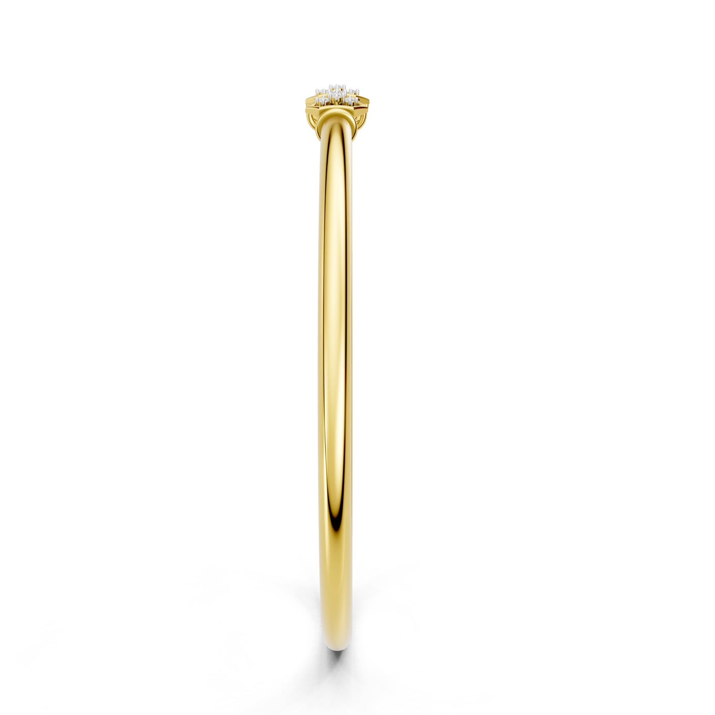 Hexa Bloom Diamond Bangle