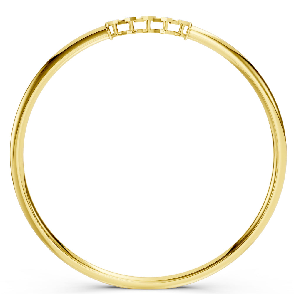 oneycomb Spark Diamond Bangle