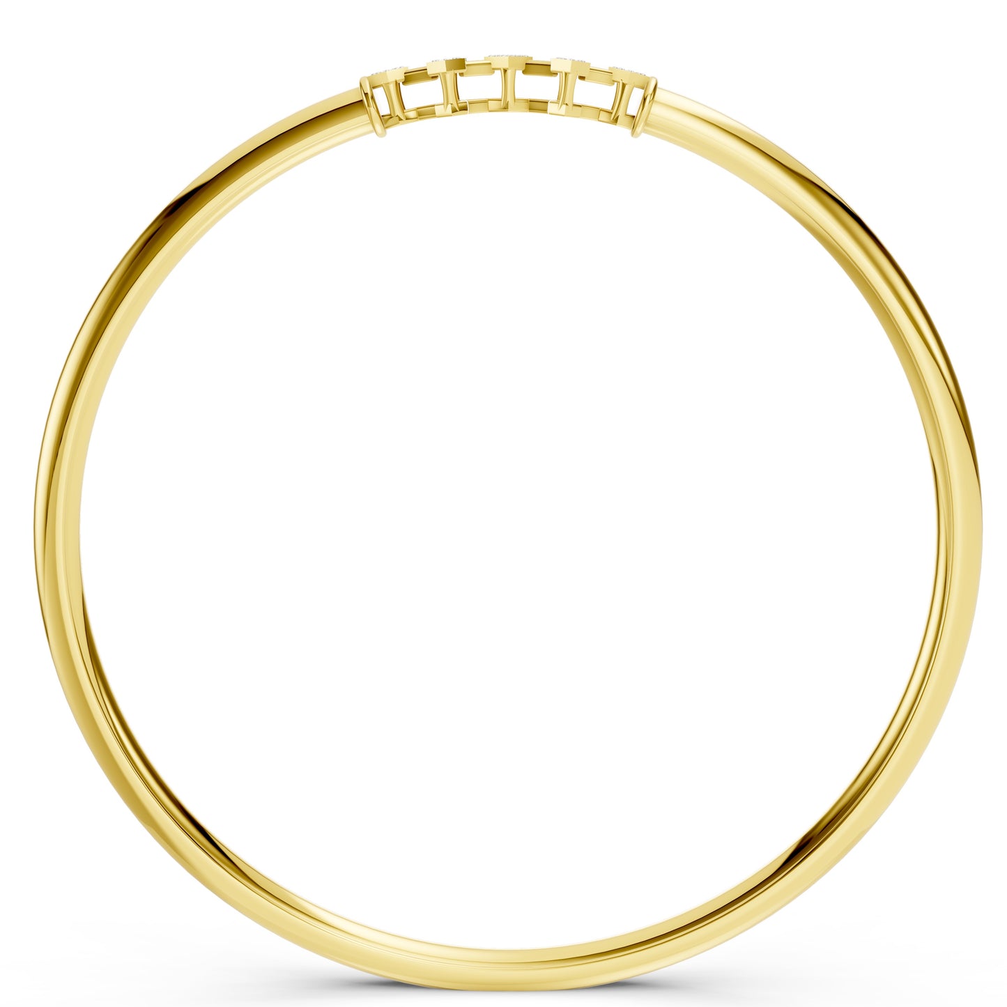 oneycomb Spark Diamond Bangle