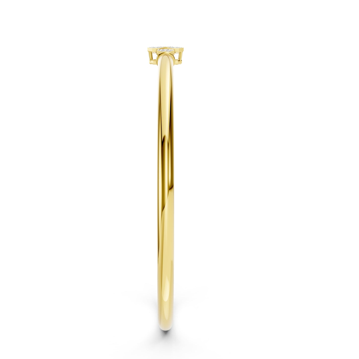 oneycomb Spark Diamond Bangle