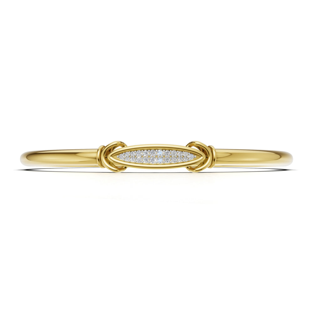 Marquise Whisper Diamond Bangle
