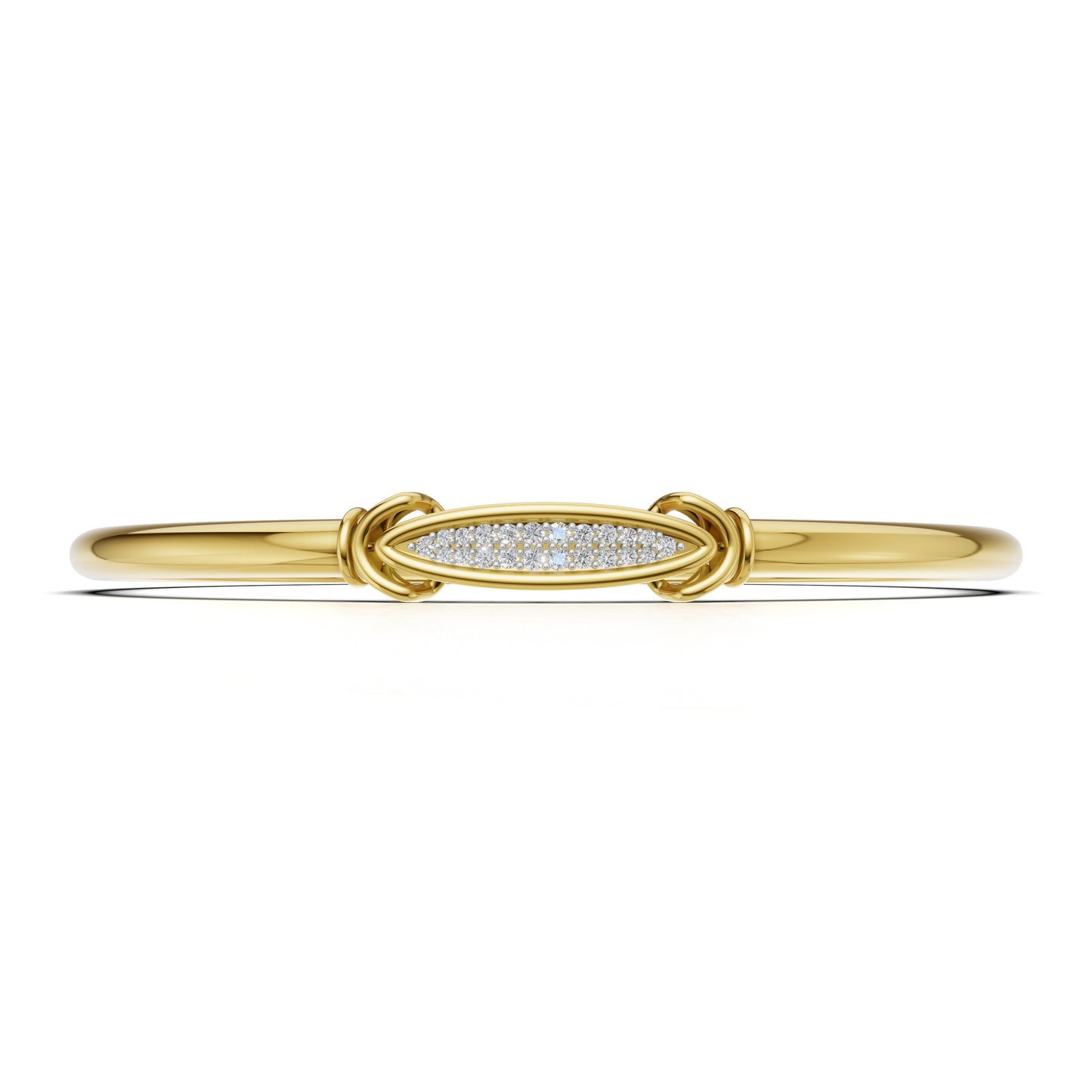 Marquise Whisper Diamond Bangle
