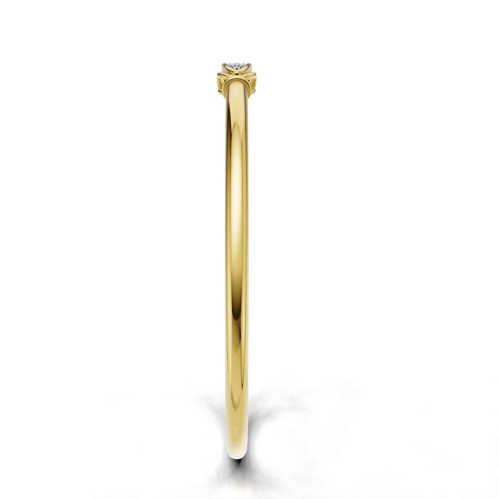Marquise Whisper Diamond Bangle