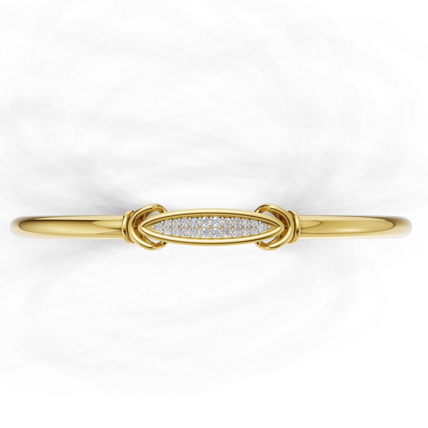 Marquise Whisper Diamond Bangle