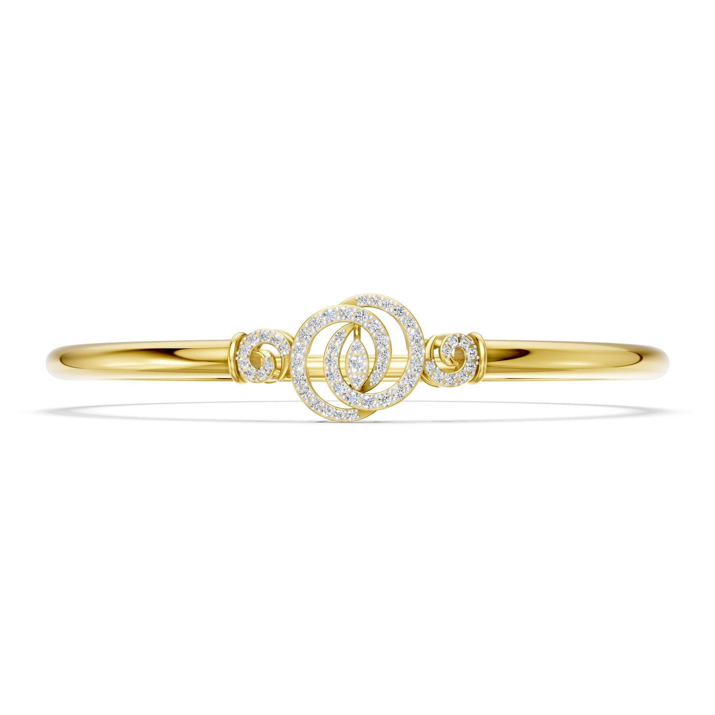 Royal Orbit Diamond Bangle