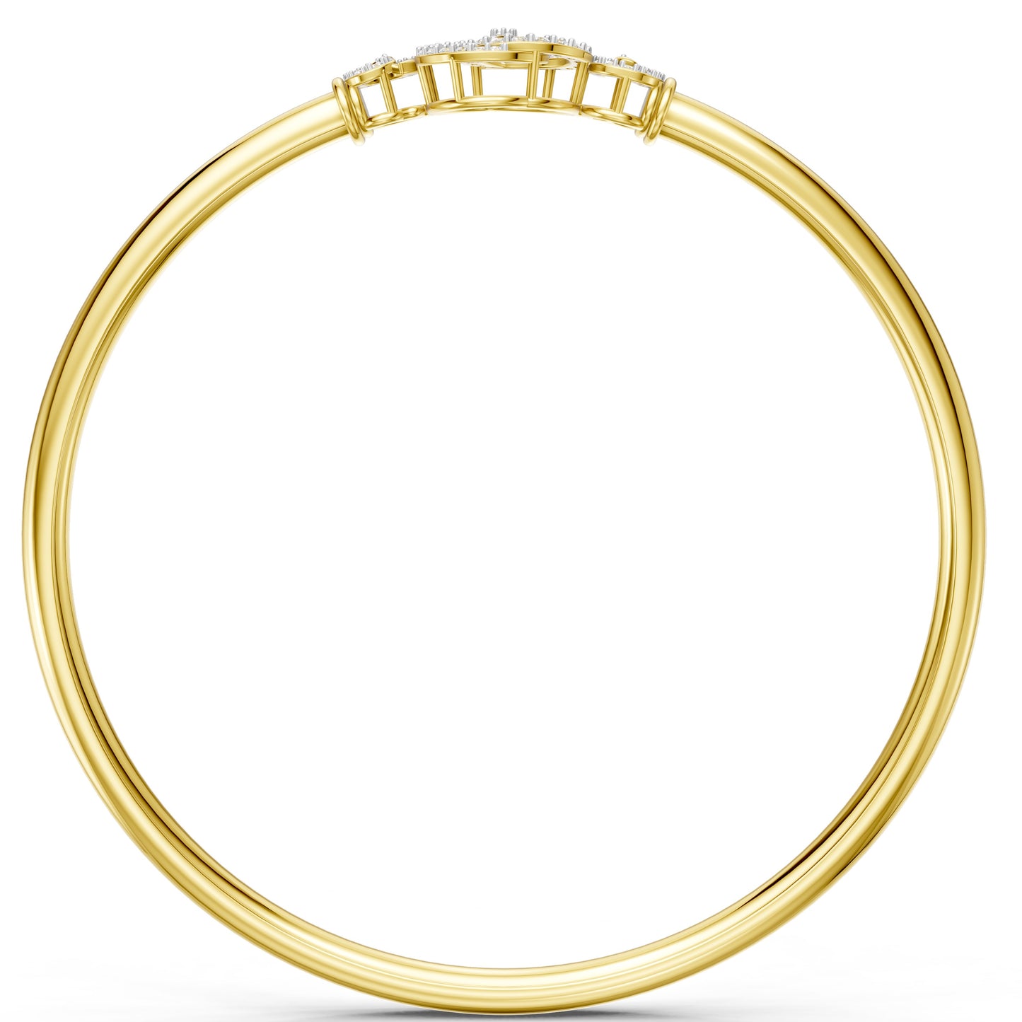 Royal Orbit Diamond Bangle