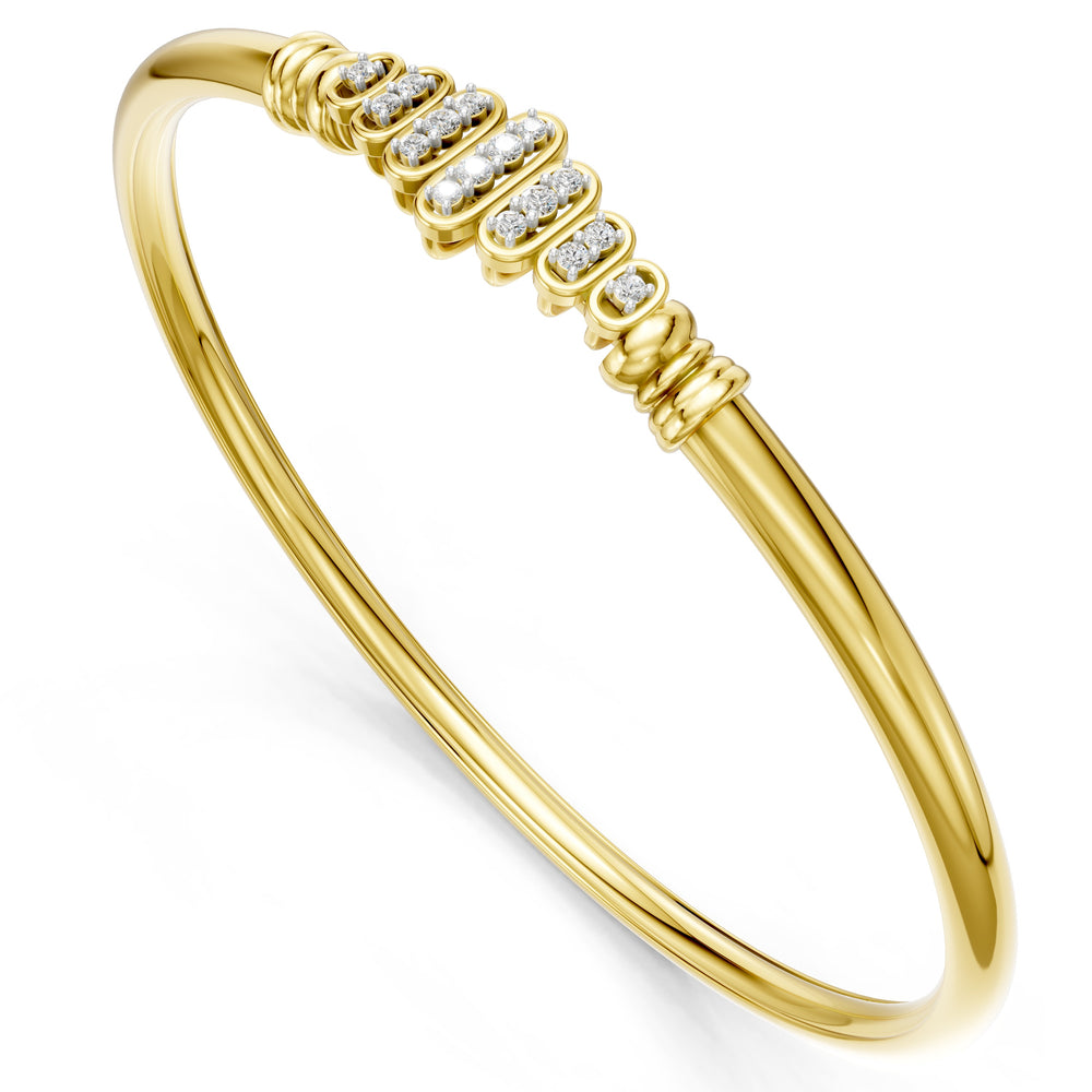 Diamond Ladder Bangle