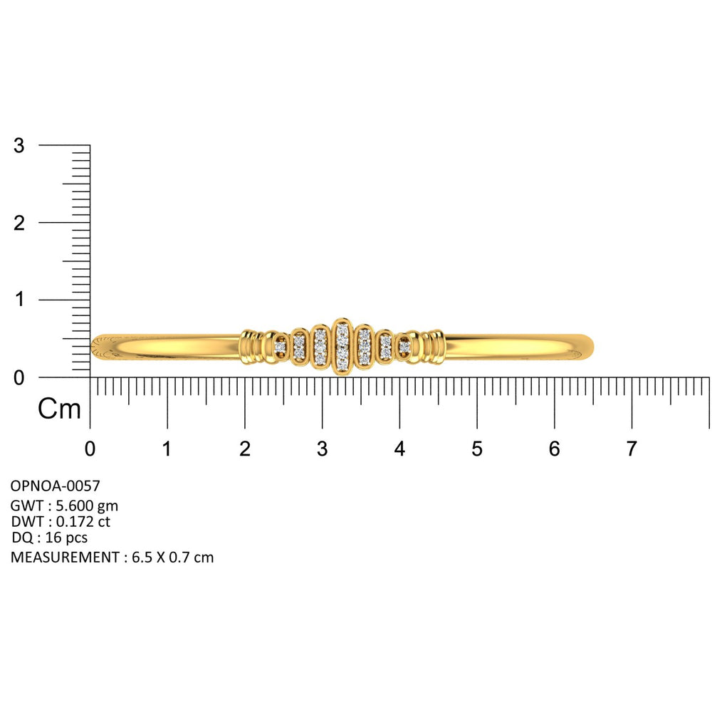 Diamond Ladder Bangle