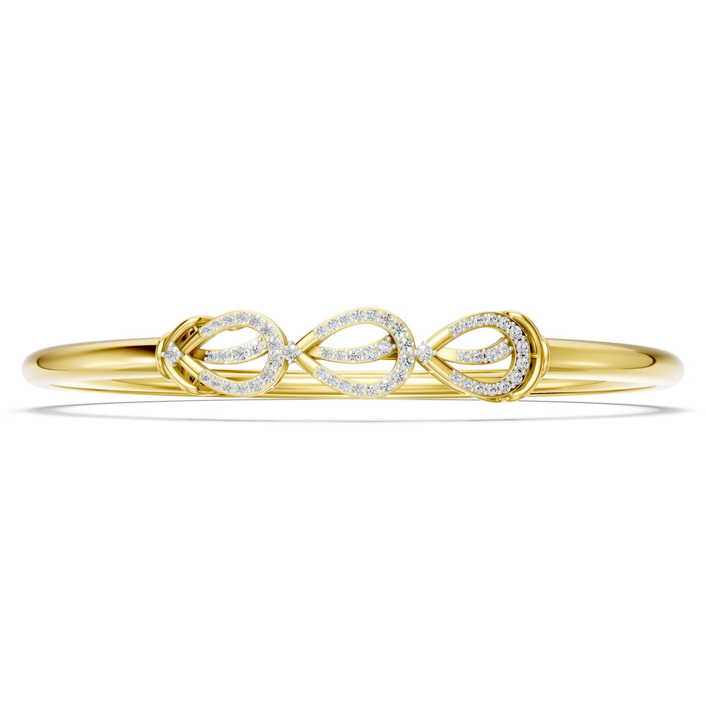 Triple Aura Diamond Bangle