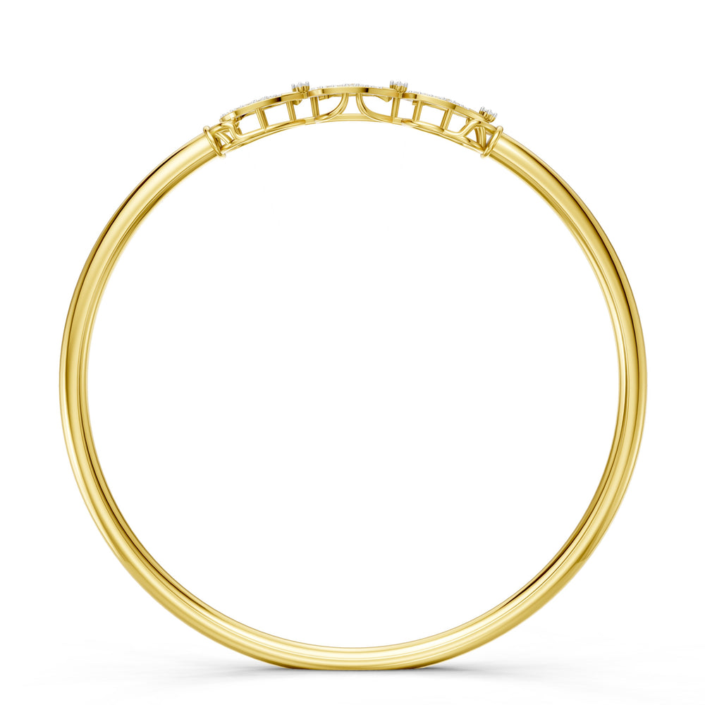 Triple Aura Diamond Bangle