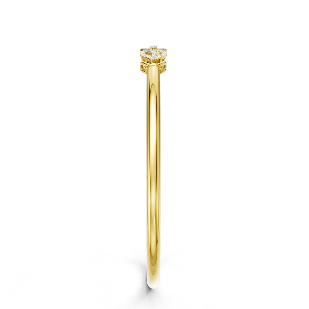 Triple Aura Diamond Bangle