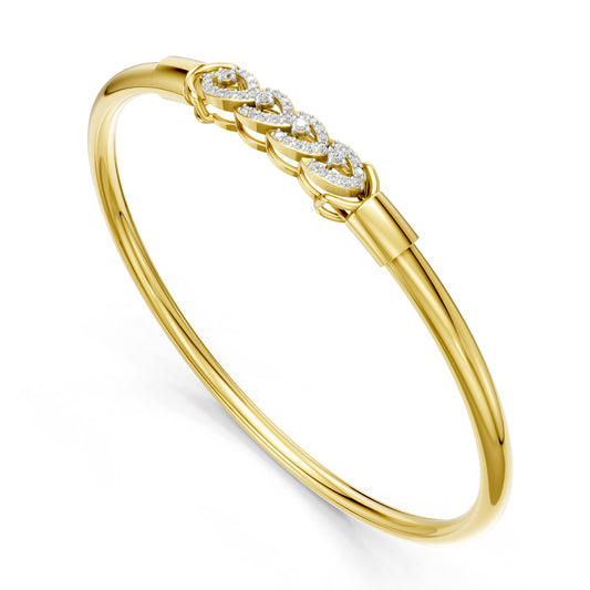 Eternal Eye Diamond Bangle