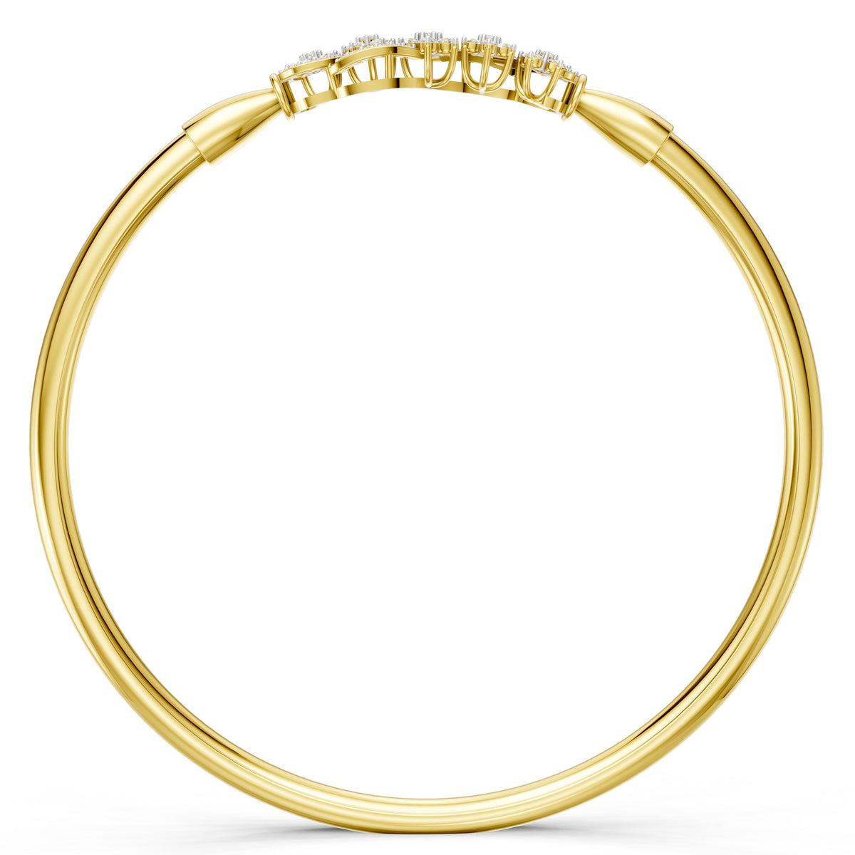 Enchanted Vine Diamond Bangle