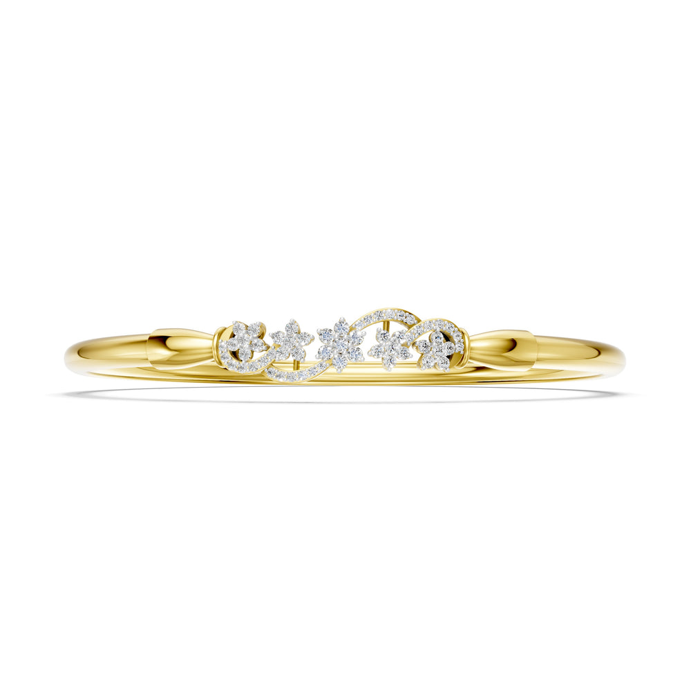 Enchanted Vine Diamond Bangle
