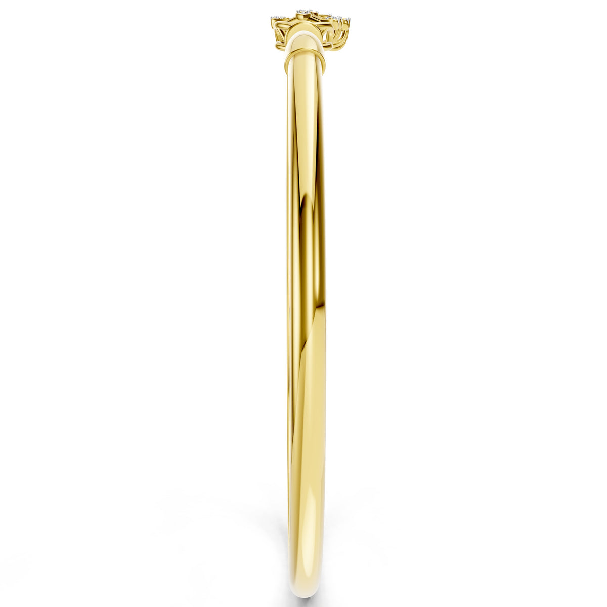 Diamond Laurel Vine Bangle