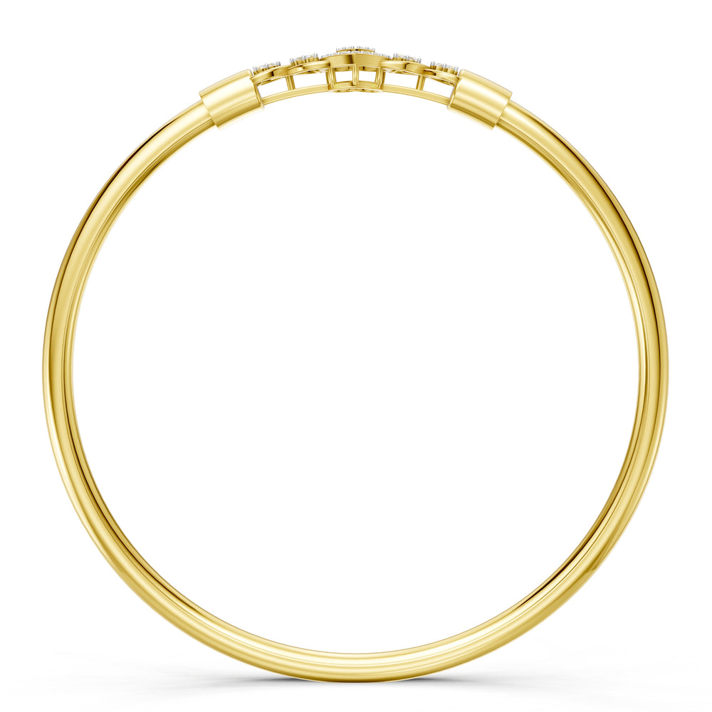 Eternal Heart Diamond Bangle