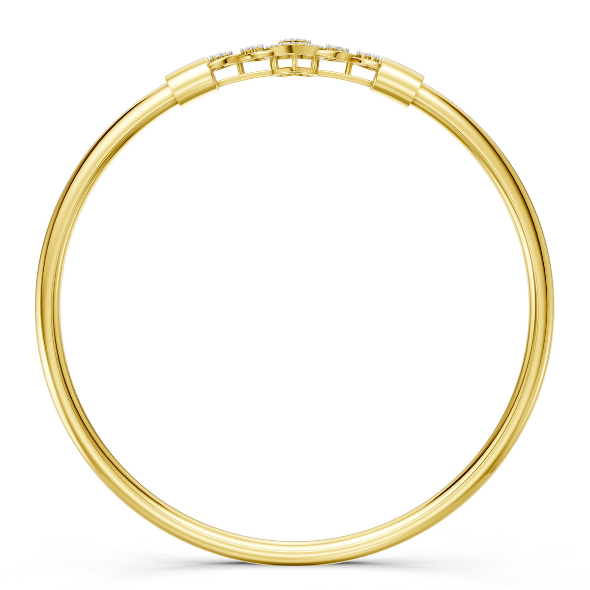 Eternal Heart Diamond Bangle