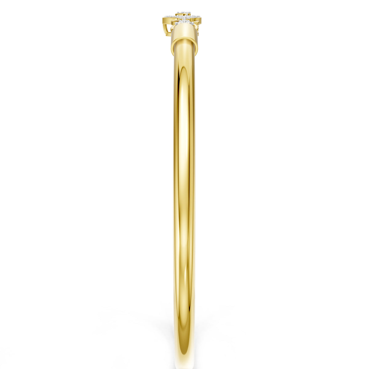 Eternal Heart Diamond Bangle