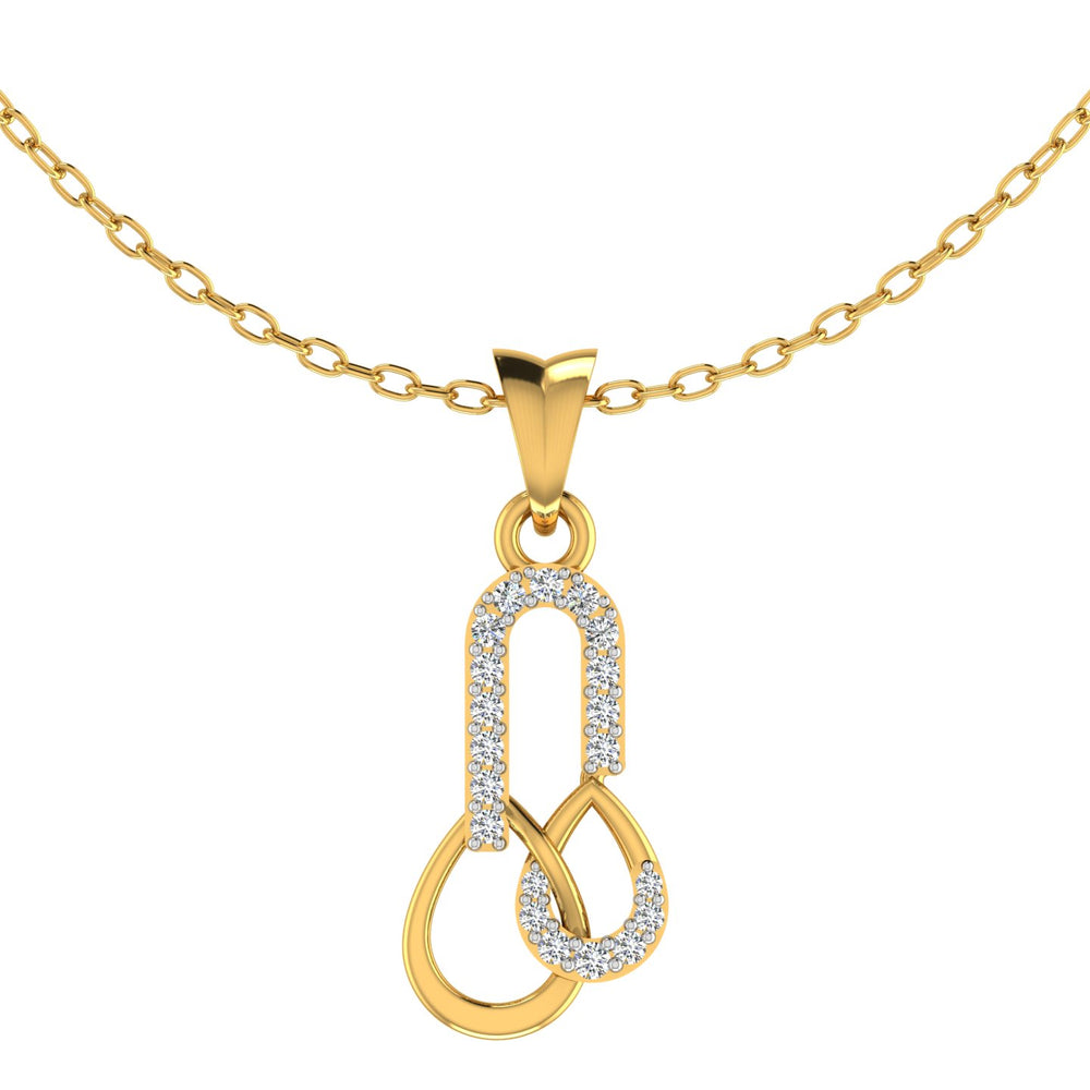 Interlocking Infinity Loop Pendant
