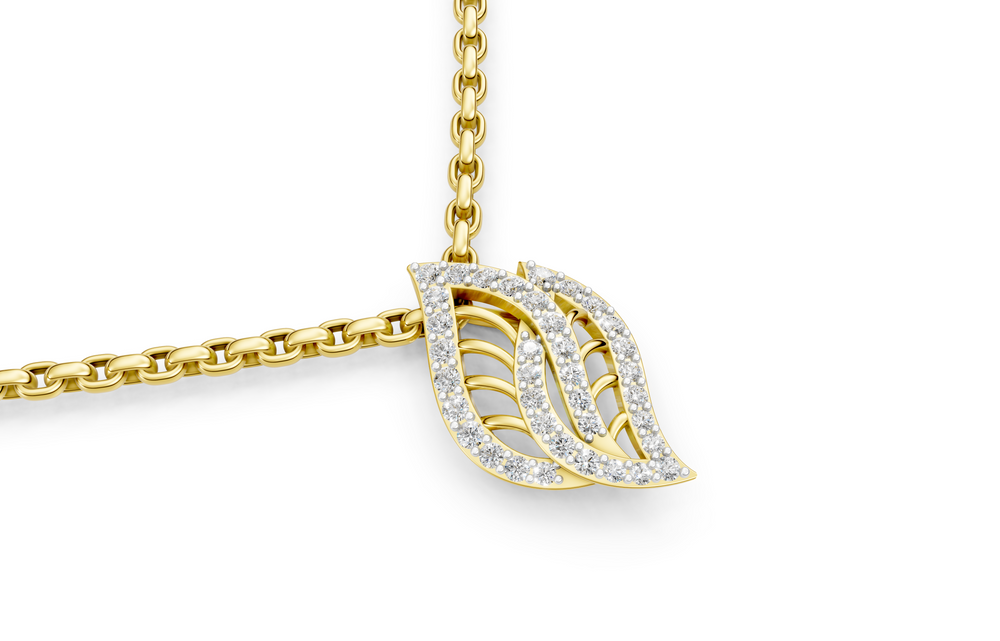 Nature's Grace Diamond Pendant
