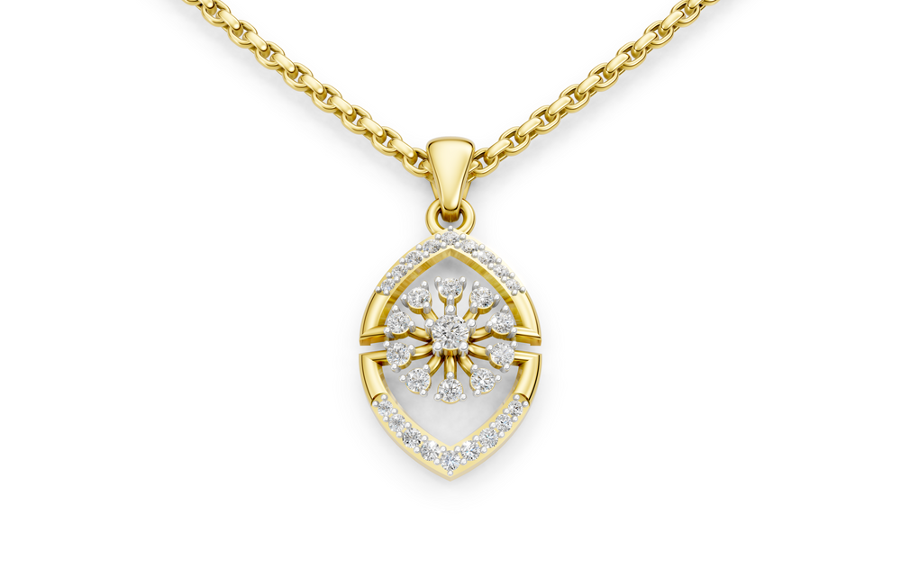 Royal Blossom Diamond Pendant