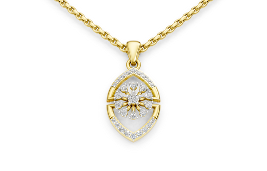 Royal Blossom Diamond Pendant