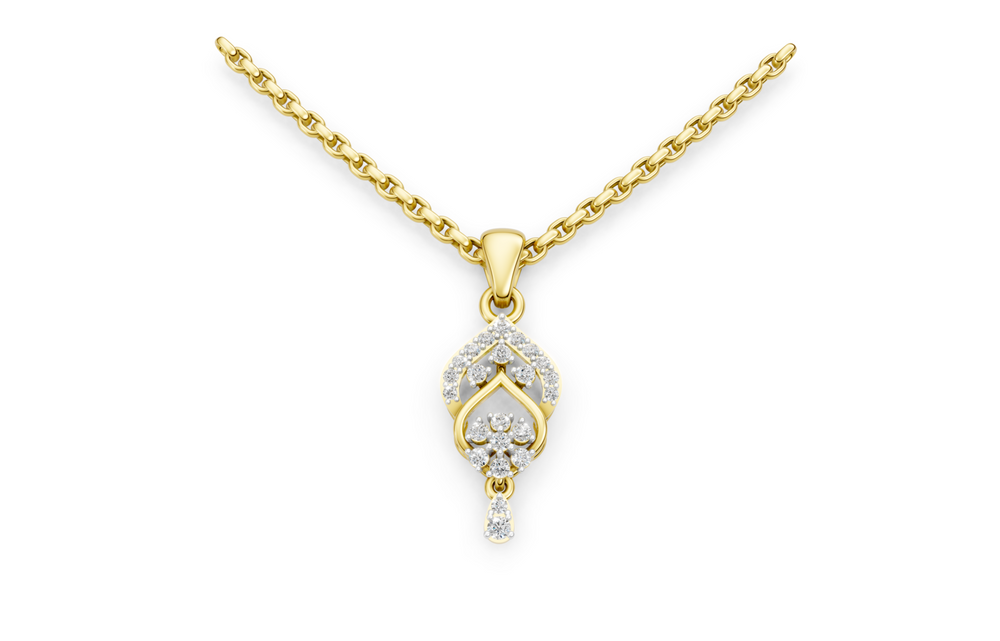 Blooming Grace Diamond Pendant
