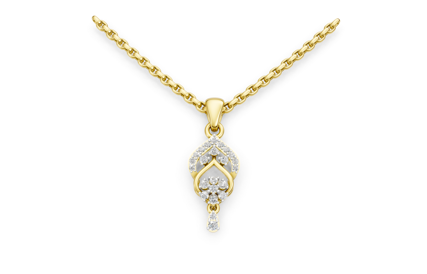 Blooming Grace Diamond Pendant