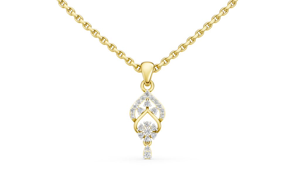 Blooming Grace Diamond Pendant