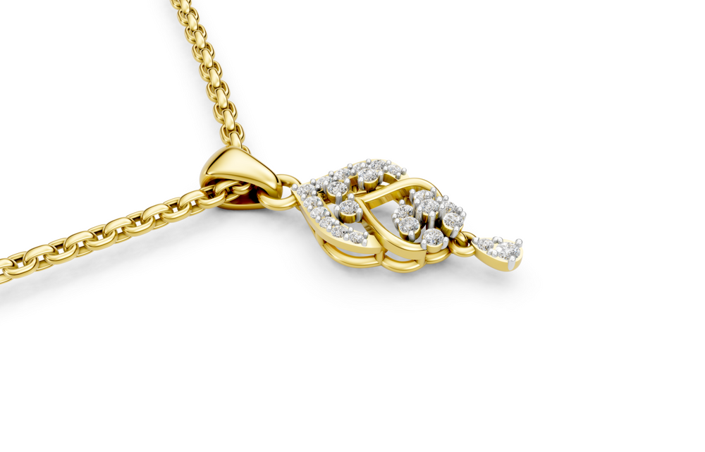Blooming Grace Diamond Pendant