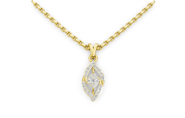Majestic Marquise Diamond Pendant
