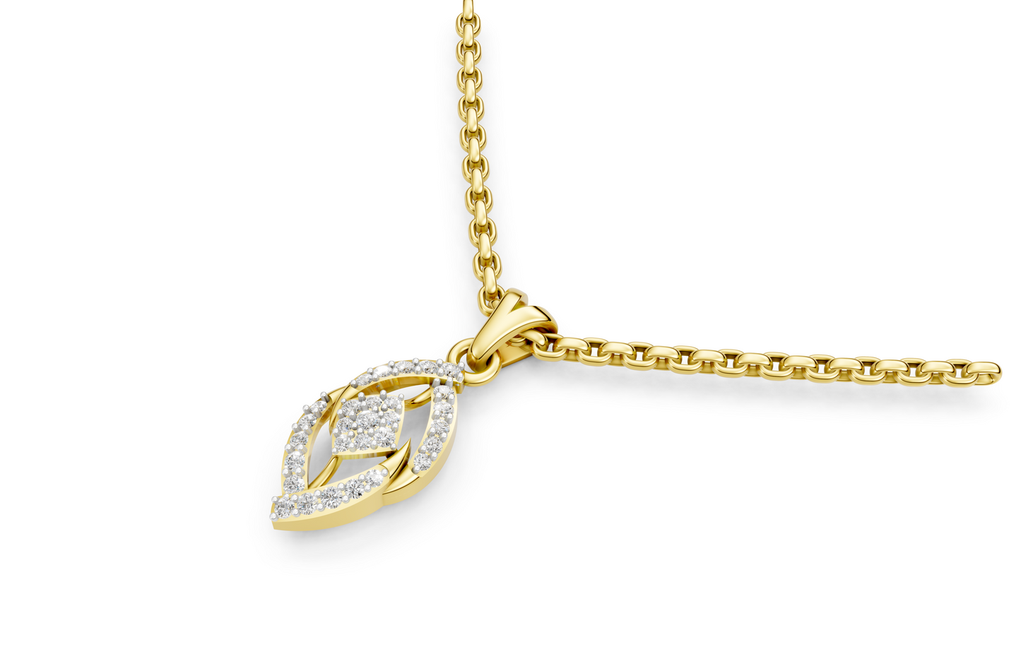 Majestic Marquise Diamond Pendant