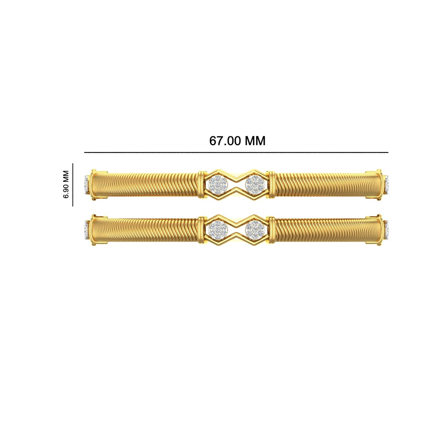 Forever Duo Diamond Bangle