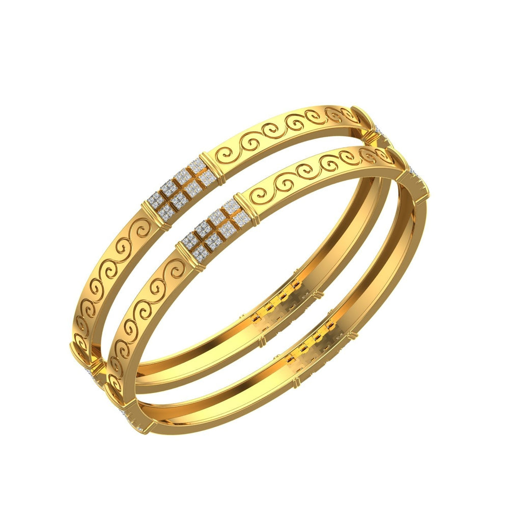 Infinity Luxe Diamond Bangle