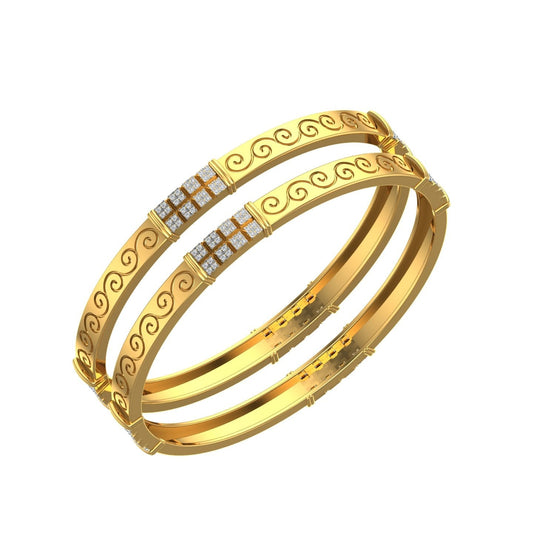 Infinity Luxe Diamond Bangle