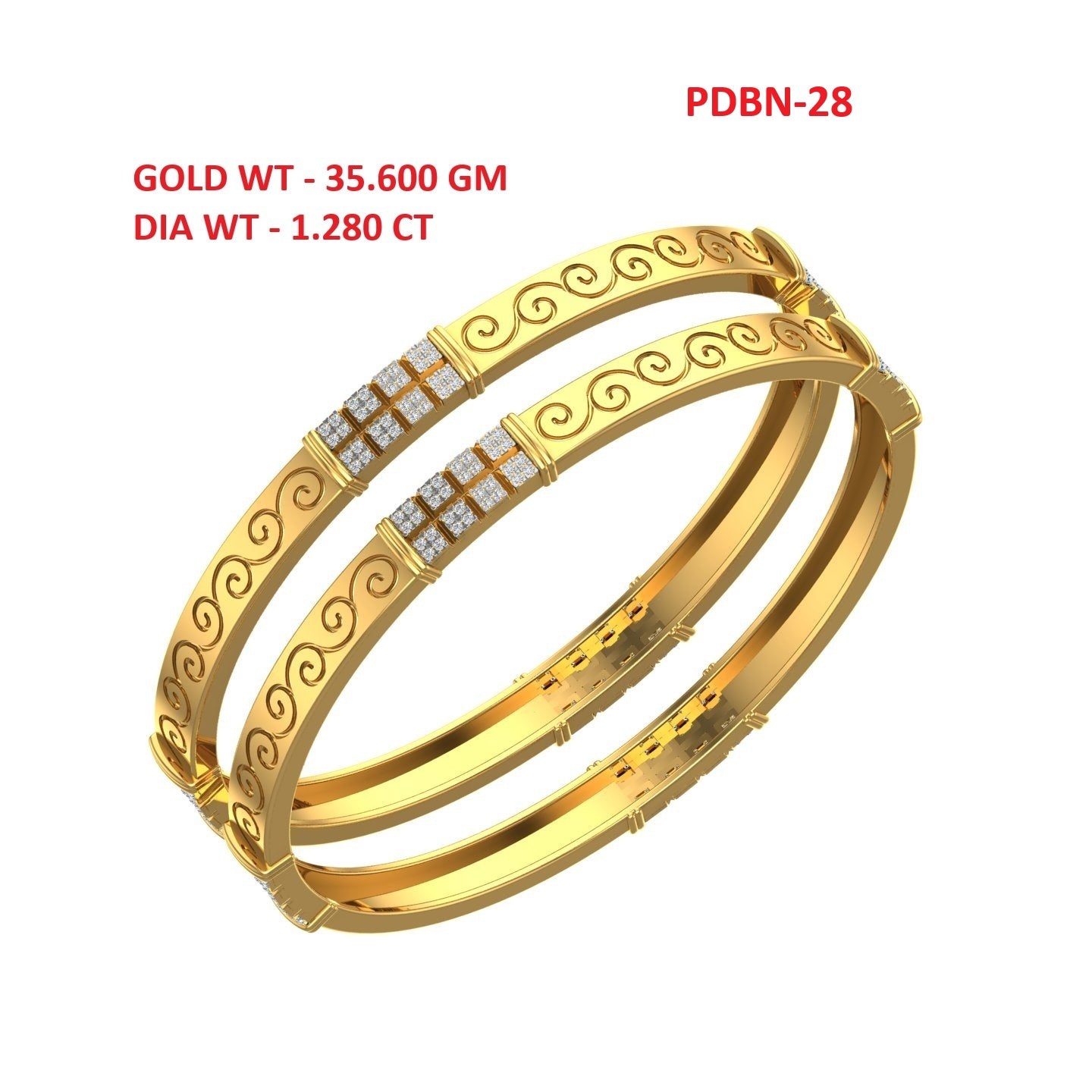 Infinity Luxe Diamond Bangle