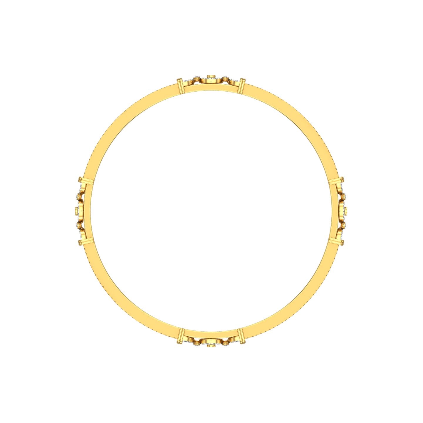 Flora Royale Diamond Bangle