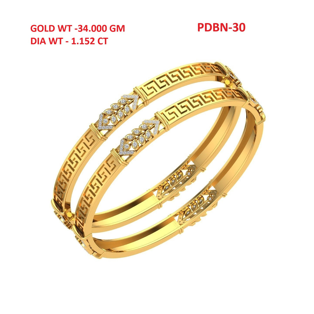 Imperial Greek Key Bangle