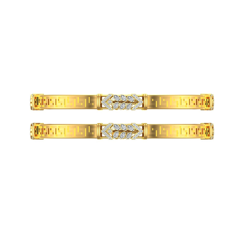 Imperial Greek Key Bangle