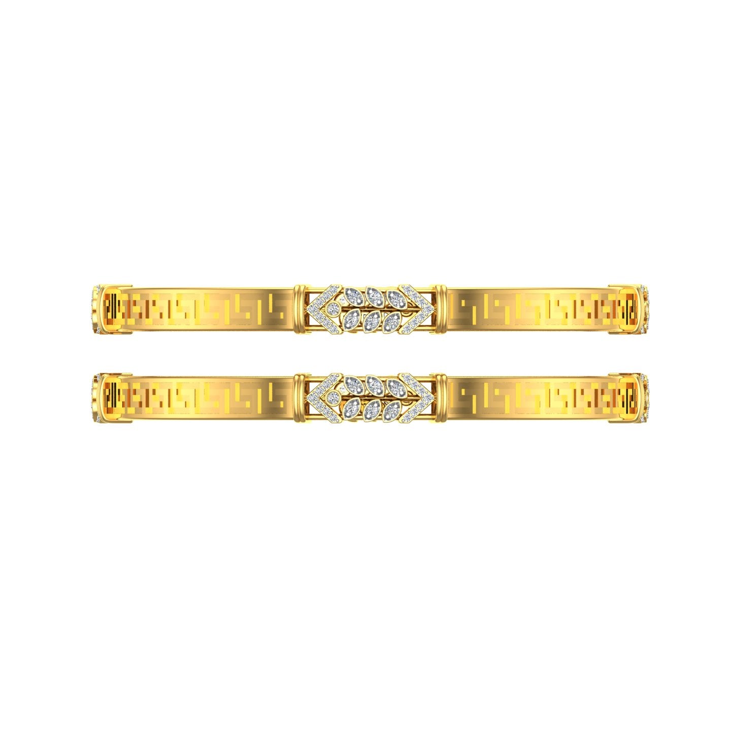 Imperial Greek Key Bangle