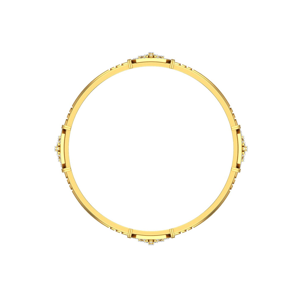 Regalia Bloom Diamond Bangle