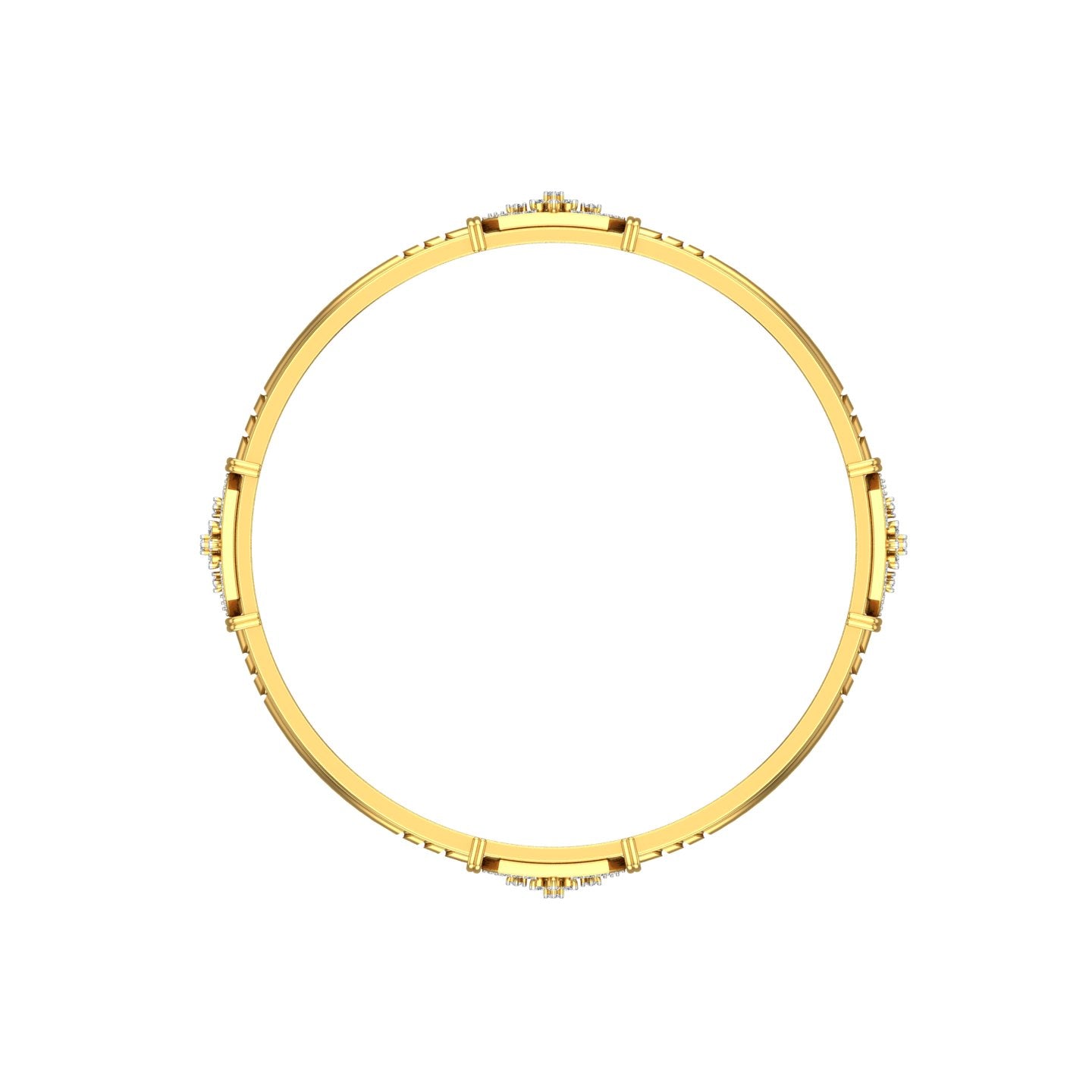 Regalia Bloom Diamond Bangle
