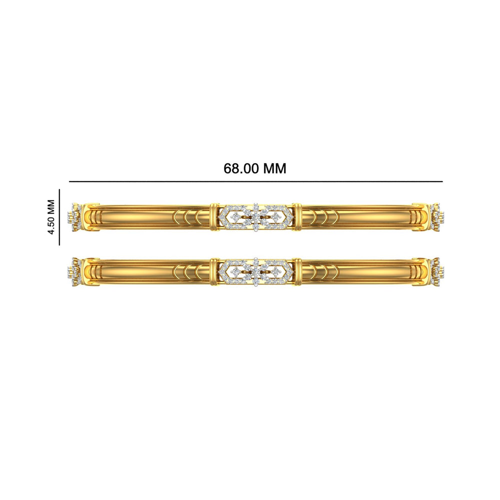Regalia Bloom Diamond Bangle