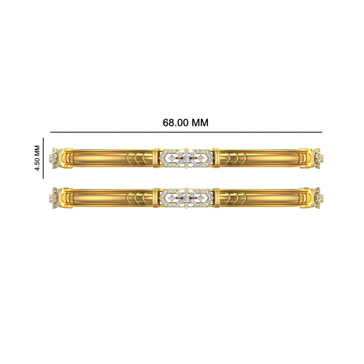 Regalia Bloom Diamond Bangle