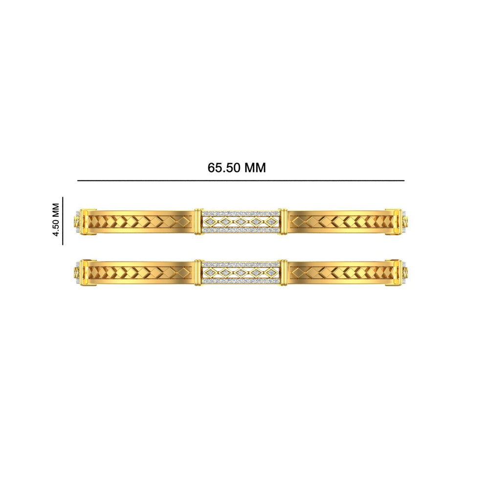 Majestic Marquise Diamond Bangle