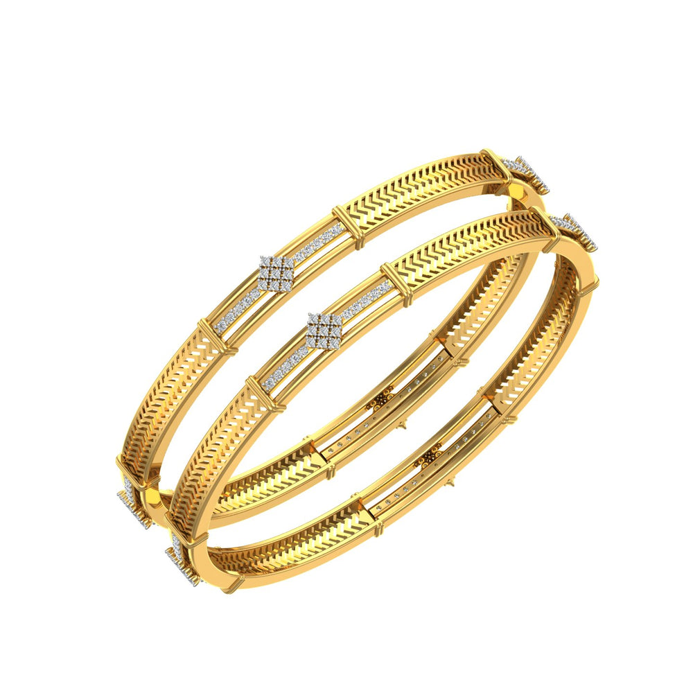 Regal Path Diamond Bangle